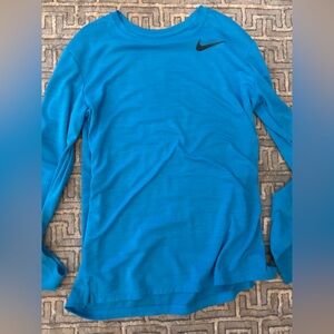Nike Bright Blue Crew Neck Top